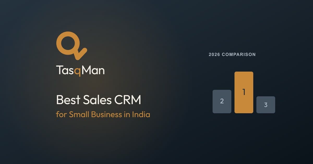 Best sales CRM for small business in India